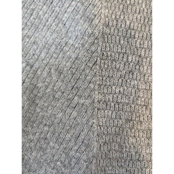 J Jill Women's Sweater Gray Small Knitted V-Neck Relaxed Tunic Pullover - Picture 3 of 12